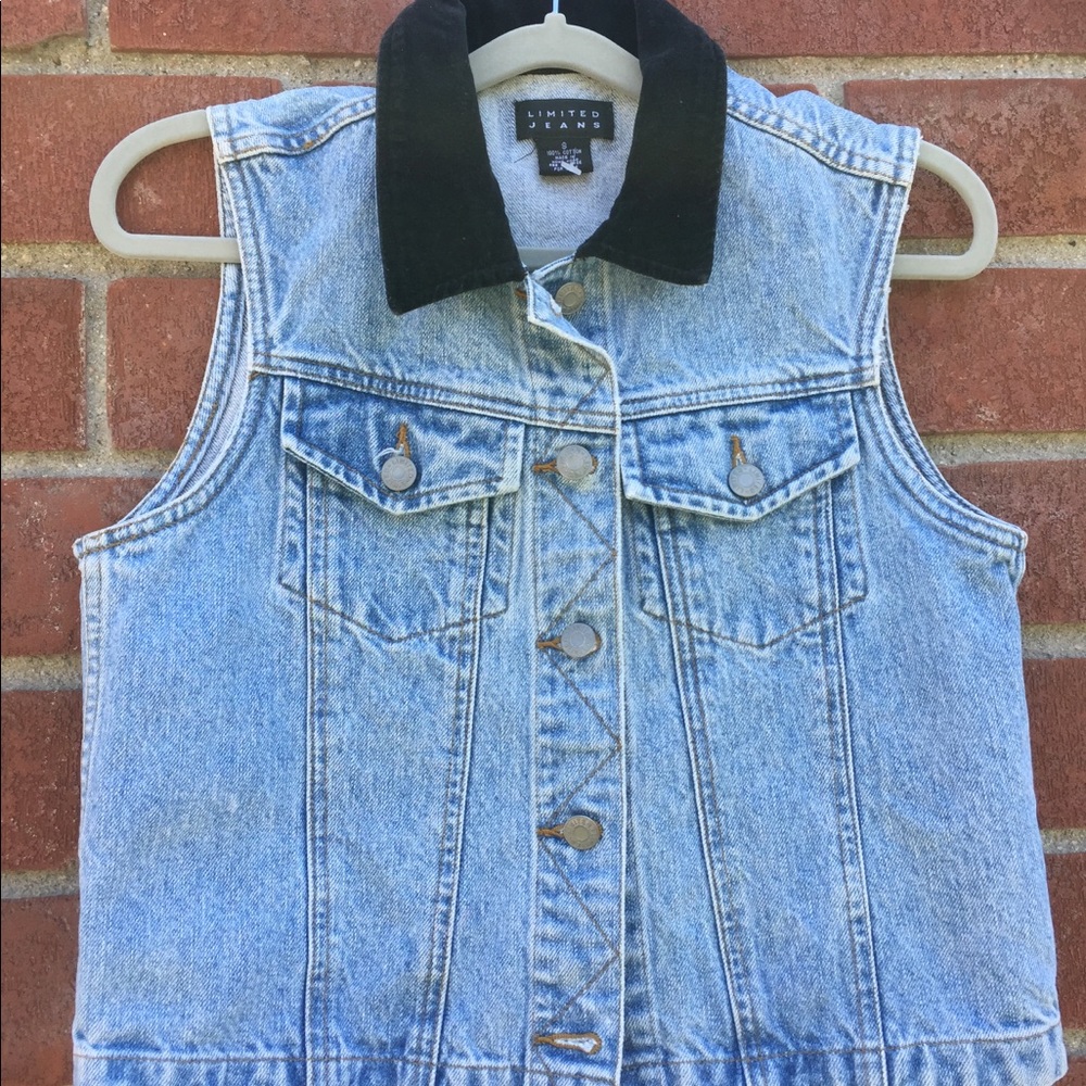 Denim Vest brand Limited Jeans